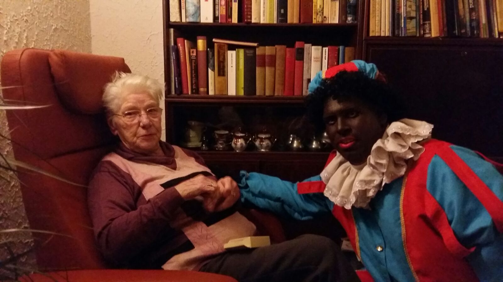 Ma en zwarte Piet